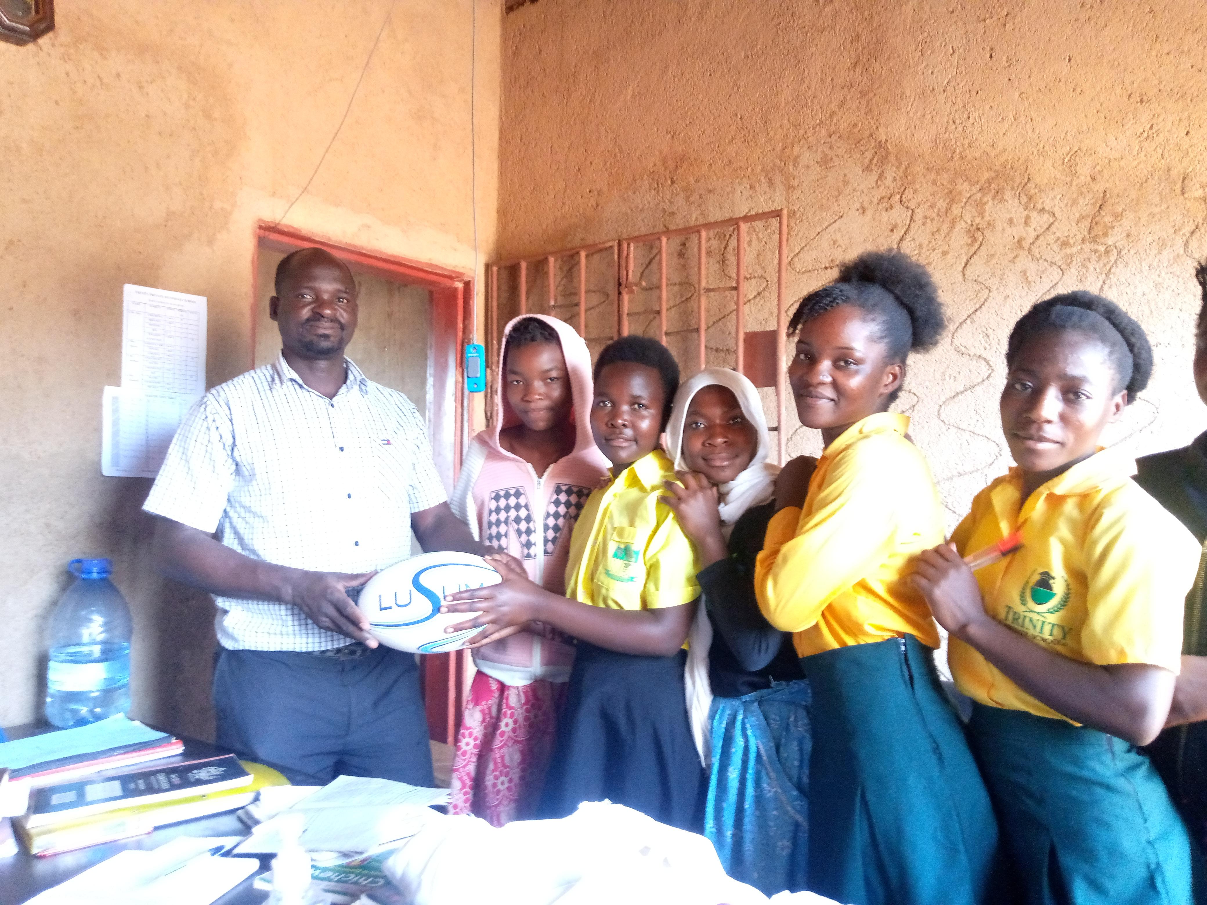 Rugby For Education activity